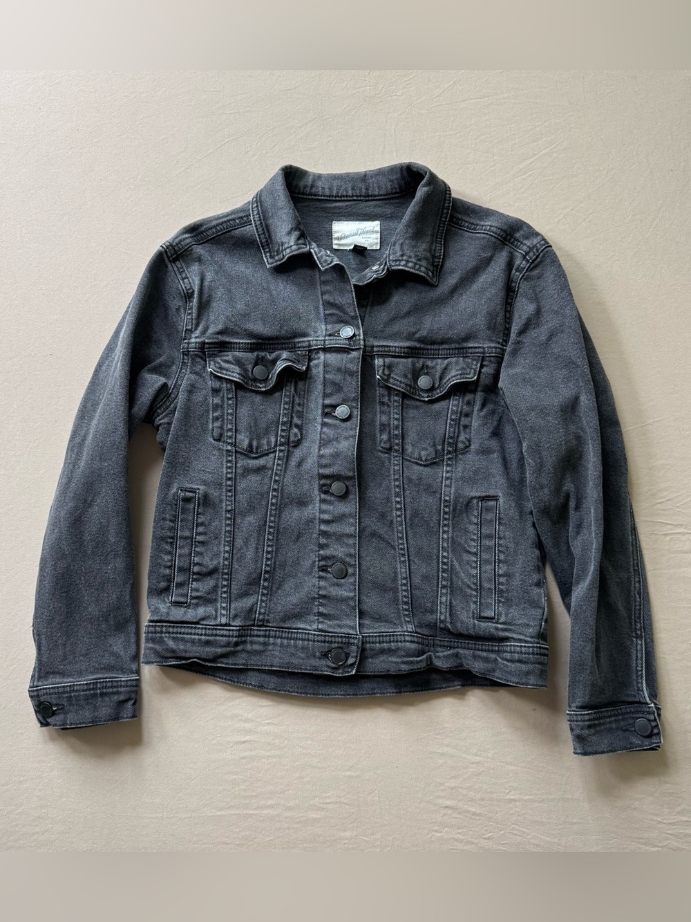 Universal Thread Faded Denim Trucker Jacket